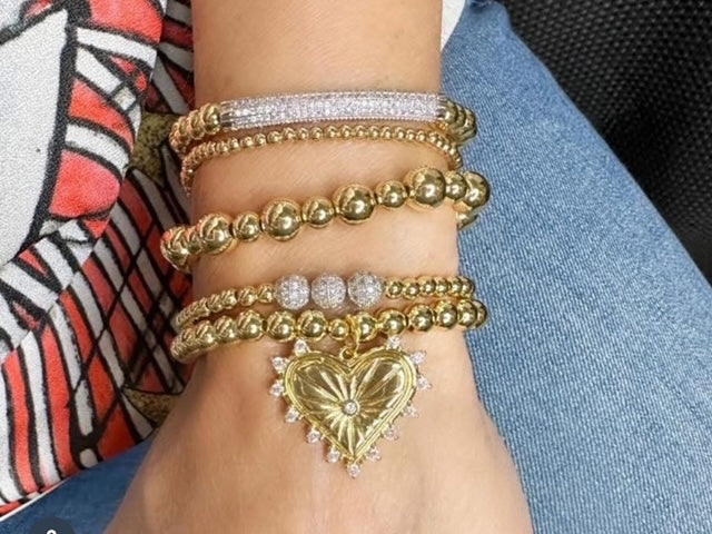Sarah Heart Bracelet Collection