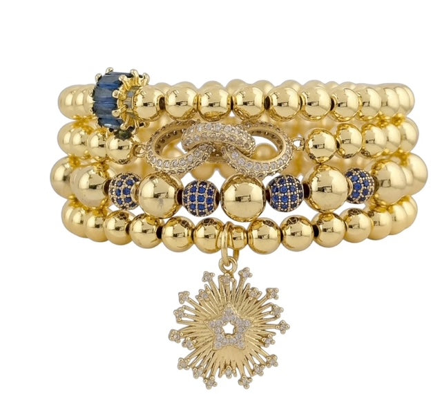 Aurora Star Bracelet Stack
