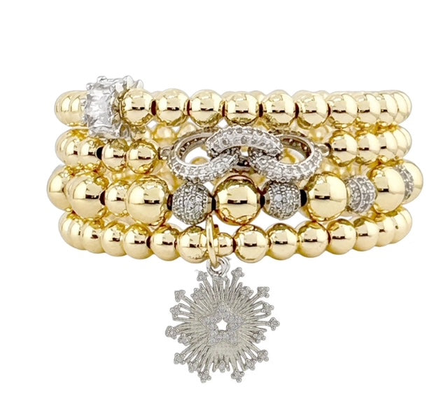 Aurora Star Bracelet Stack