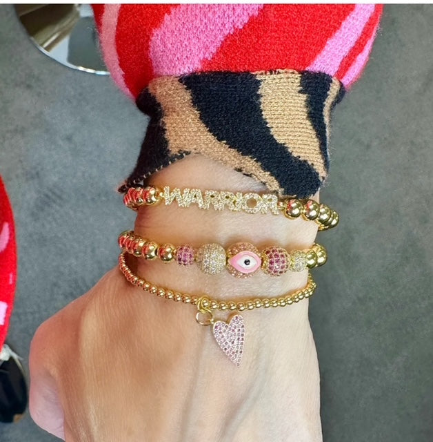 Meghan Warrior Stack of Bracelets