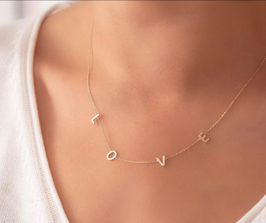 INITIAL NECKLACE A-Z (18K GOLD VERMEIL) – KIRSTIN ASH (United States)