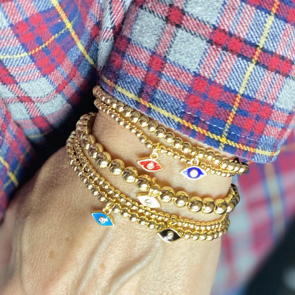 Mini Eye Bracelet Stack