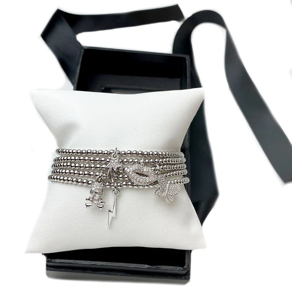 Tiny Little Perfect Bracelet Stack - JewelsDen
